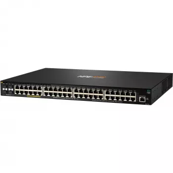 HPE - Aruba Series - Switch - 2930F 48G PoE+ 4SFP - L3 - Managed - 48 x 10/100/1000 (PoE+) + 4 x Gigabit SFP (Uplink) τοποθέτηση σε rack PoE+ (740 W)