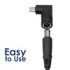 Akyga AK-ND-D15 αντάπτορας DC 2,5 x 0,7 mm σε USB-C PD για τροφοδοτικά notebook, 65 W