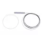 Διαχωριστής καλωδίου Extralink Splitter 1:4 PLC 250µm χωρίς βύσμα, ασημί PVC