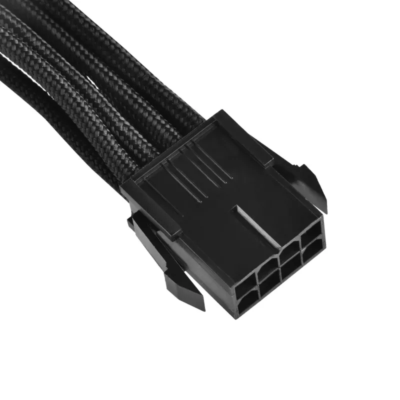 SilverStone SST-PP07-EPS8B καλώδιο προέκτασης από EPS 8 ακροδεκτών σε ATX/EPS 4+4 ακροδεκτών, 0,3 m, μαύρο