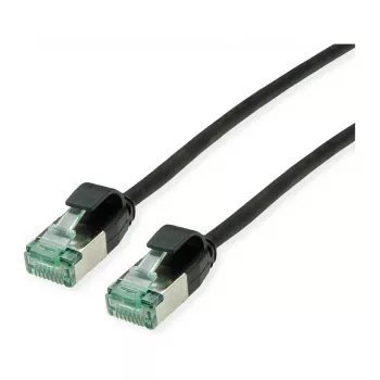 ROLINE RM U/FTP DataCenter Patchkabel Cat.6A (Κλάση EA), λεπτό, μαύρο, 0,5 m