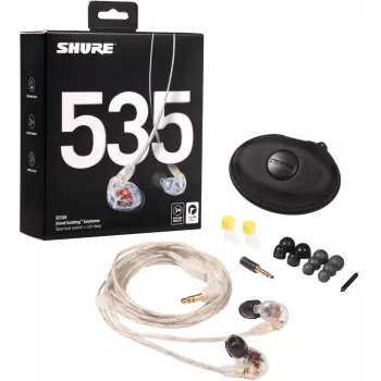 Shure SE535 Headset Ενσύρματα In-Ear Σκηνή/Στούντιο Διαφανές