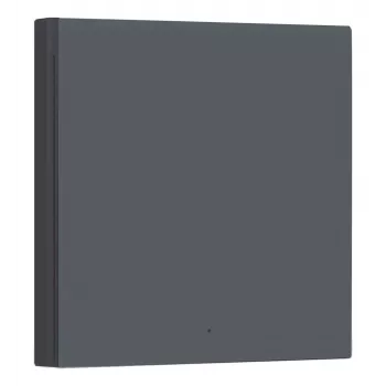 AQARA Smart διακόπτης τοίχου H1 EU (χωρίς ουδέτερο, μονός διακόπτης) (WS-EUK01-G), γκρι - διακόπτης τοίχου Zigbee με ρελέ
