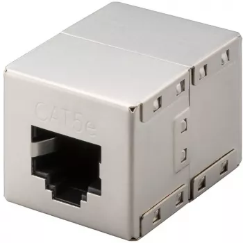 Wentronic Goobay CAT 5e Βύσμα/υποδοχή RJ45 – για δίκτυα έως 100 MHz, θωρακισμένο (15027)