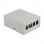 Patch Panel Keystone DeLOCK 43407 4 Port γκρι