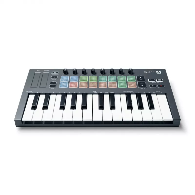 Novation FLKEY Mini - MIDI πληκτρολόγιο ειδικά για λογισμικό FL Studio, 25 πλήκτρα.