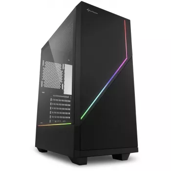 Sharkoon RGB FLOW Midi Tower ATX χωρίς τροφοδοτικό USB/Audio