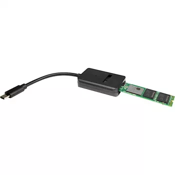 Inter-Tech K-1696-P2 αντάπτορας USB-C σε M.2 SSD, USB 3.2 Gen 2 (10 Gbit/s), PCIe NVMe και SATA, μαύρος