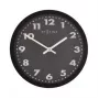 NeXtime Ρολόι 2906ma Mercure, Ø 25 cm, Επιτοίχιο, Μαύρο