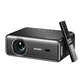 Projector Aurzen Eazze D1 Pro — συμπαγής LED projector για σπίτι/γραφείο, μοντέλο AU-PJ-AD001P-EUDG0