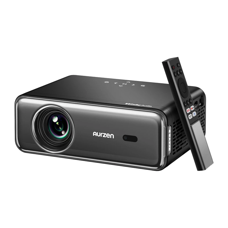 Projector Aurzen Eazze D1 Pro — συμπαγής LED projector για σπίτι/γραφείο, μοντέλο AU-PJ-AD001P-EUDG0