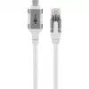 Καλώδιο δικτύου Goobay 74180 USB C RJ-45 Cat6 10 m λευκό