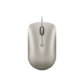 Ενσύρματο ποντίκι γραφείου Lenovo 540 αμφίχειρο USB Type-C Οπτικό 2400 DPI Sand