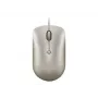 Ενσύρματο ποντίκι γραφείου Lenovo 540 αμφίχειρο USB Type-C Οπτικό 2400 DPI Sand