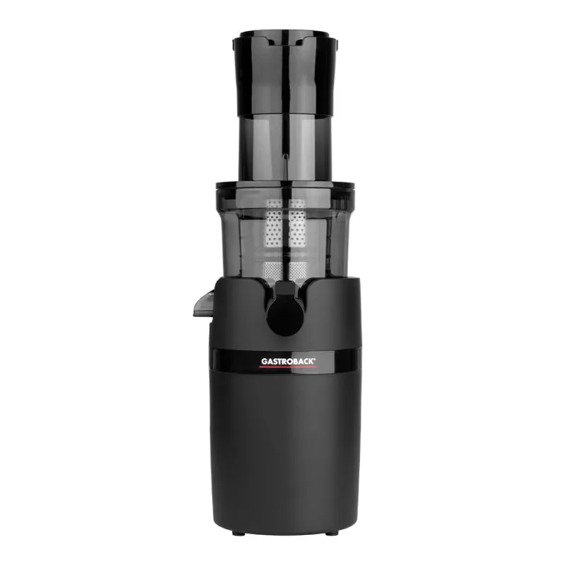 Gastroback 40146 Vita Fresh αποχυμωτής αργών στροφών, 200 W, 50 RPM, κανάτα χυμού 0,8 l, στόμιο τροφοδοσίας 78 mm