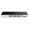 D-Link DGS-1210-28 Managed L2/L2+ 1U μαύρο