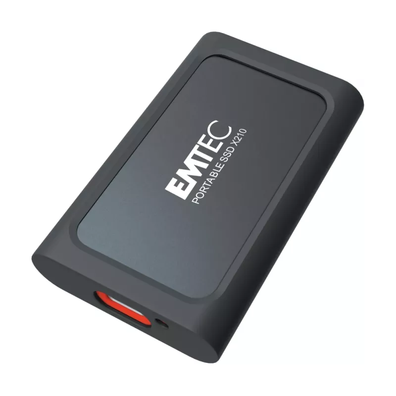 Emtec X210 ELITE 2 TB USB Type-C 3.2 Gen 2 (3.1 Gen 2) μαύρο, κόκκινο