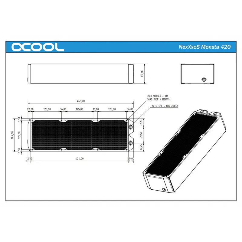 Ψύκτρα Alphacool NexXxoS Monsta