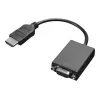 Lenovo HDMI / VGA 0.2 m μαύρο