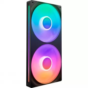 NZXT F280 RGB Core 140mm ARGB PWM Συσκευασία 2 τεμ. Μαύρο