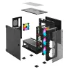 Κουτί υπολογιστή SAVIO Raptor X1 ARGB Γυαλί/Mesh Μαύρο