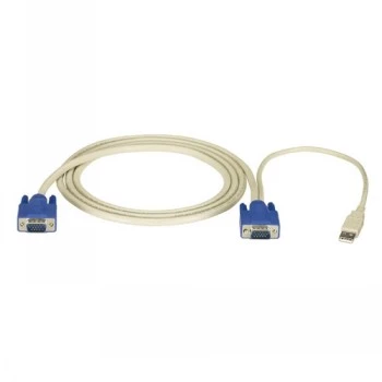Blackbox Servswitch EC Καλώδιο διακομιστή USB - VGA, USB, 3M