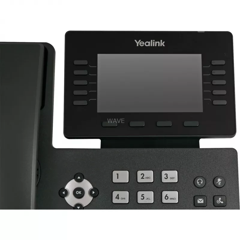Τηλέφωνο IP Yealink SIP-T54W μαύρο 10 γραμμές LCD Wi-Fi