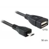 Καλώδιο USB DeLOCK 50cm Micro-USB B USB 2.0 A 83183