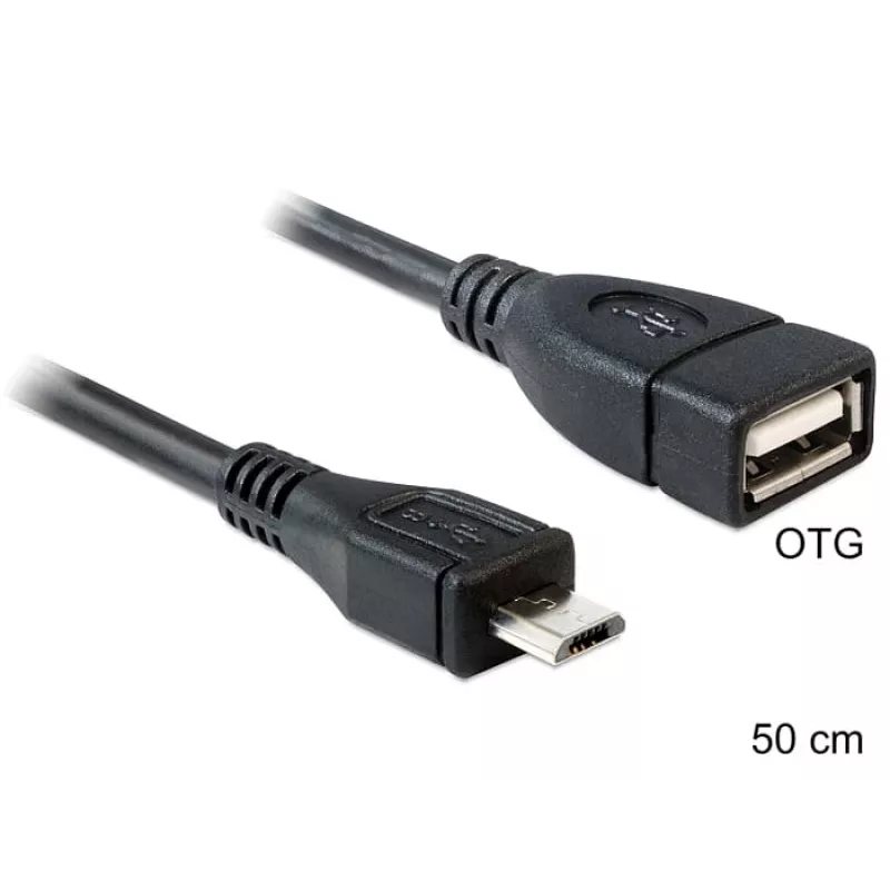 Καλώδιο USB DeLOCK 50cm Micro-USB B USB 2.0 A 83183