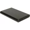 Θήκη HDD Inter-Tech 88884122 Μαύρη 2.5 ιντσών
