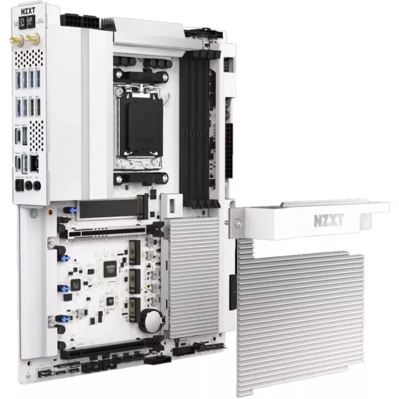 NZXT N9 X870E λευκή AM5 DDR5 ATX μητρική