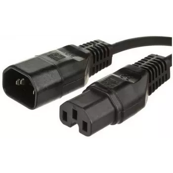 Microconnect PE011410 Καλώδιο τροφοδοσίας μαύρο 1 m υποδοχή C14 υποδοχή C15