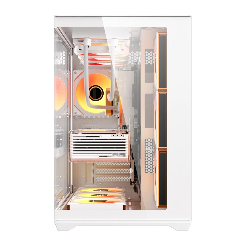 Κουτί υπολογιστή Darkflash C280 (λευκό) με 7 ανεμιστήρες ψύξης