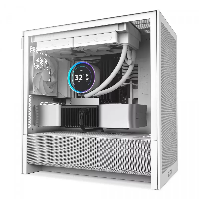 Κουτί PC NZXT H9 H3 Flow Midi Tower Λευκό