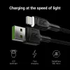 Καλώδιο Lightning Green Cell KABGC05 1,2 m Μαύρο