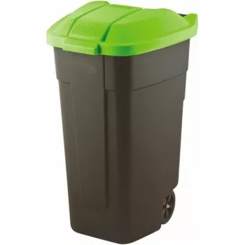 Curver 214125 κάδος απορριμμάτων 110 L ορθογώνιος πλαστικός μαύρο, πράσινο