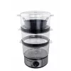 Esperanza Steam Volcano EKG009 Ατμομάγειρας, 3 καλάθια, 400 W