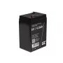Μπαταρία UPS Green Cell AGM15, 6 V, 4 Ah, σφραγισμένη μπαταρία μολύβδου-οξέος (VRLA), μαύρο, 680 g