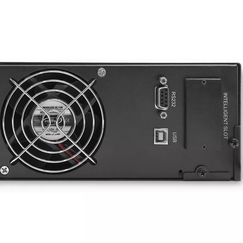 Qoltec 53945 Rack-USV, 1 kVA, 800 W, LCD