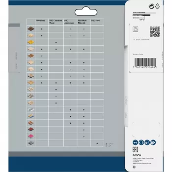 Bosch 2608837702 PRO Wood Cordless δίσκος κυκλικού πριονιού, Ø 184 mm, 24 δόντια, οπή 20 mm