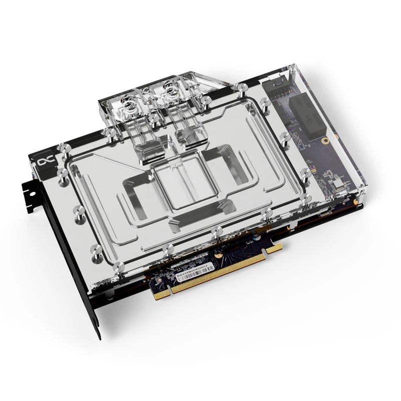 Backplate Alphacool 13463 ακρυλικό αλουμίνιο μαύρο 145,2 mm