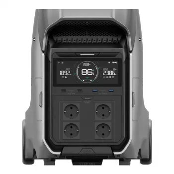 EcoFlow DELTA Pro 3 φορητός σταθμός ενέργειας φωσφορικού σιδήρου λιθίου (LiFePO4) 4000 W 51,5 kg