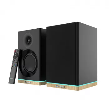 Blaupunkt BS60BK Ηχείο ραφιού LED, Bluetooth, HDMI ARC, μαύρο