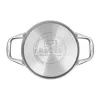 Στρογγυλή κατσαρόλα ανοξείδωτου χάλυβα Resto Kitchenware Libra 1,9 L