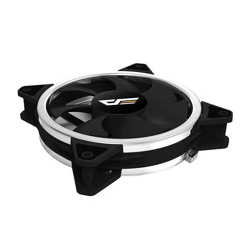 Ανεμιστήρας darkFlash DR12 PRO 12 cm μαύρο 1200 U/min υδραυλικό ρουλεμάν