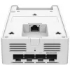 Wireless Access Point TP-LINK EAP775-Wall 9300 Mbit/s, Tri-Band 2.4/5/6 GHz, 5x RJ-45, PoE, λευκό