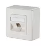 METZ CONNECT BTR IT CONNECT E-DAT Modul 8(8) AP - Πρίζα χωνευτή - RJ-45 - Λευκό, RAL 9010 (1309110002-E)