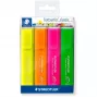 Μαρκαδόρος Staedtler 364 P WP4 μυτερή μύτη πράσινο πορτοκαλί ροζ κίτρινο