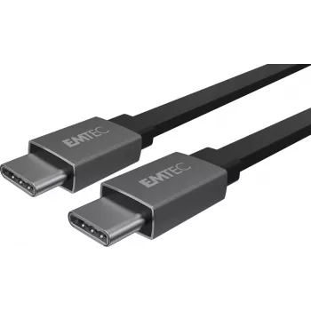 Καλώδιο USB Emtec T700C2 1,2 m USB-C μαύρο
