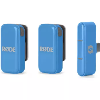 Ασύρματο μικρόφωνο lavalier Rode Wireless Micro — μπλε (WIMICROCBLU)